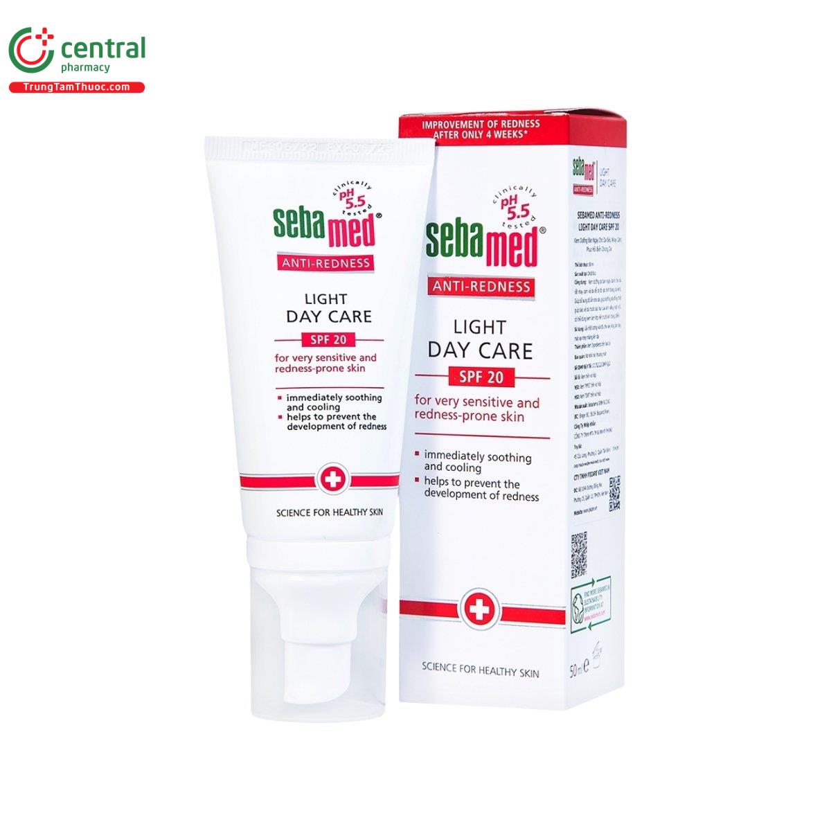 sebamed anti redness light day care spf 20 3 H2341