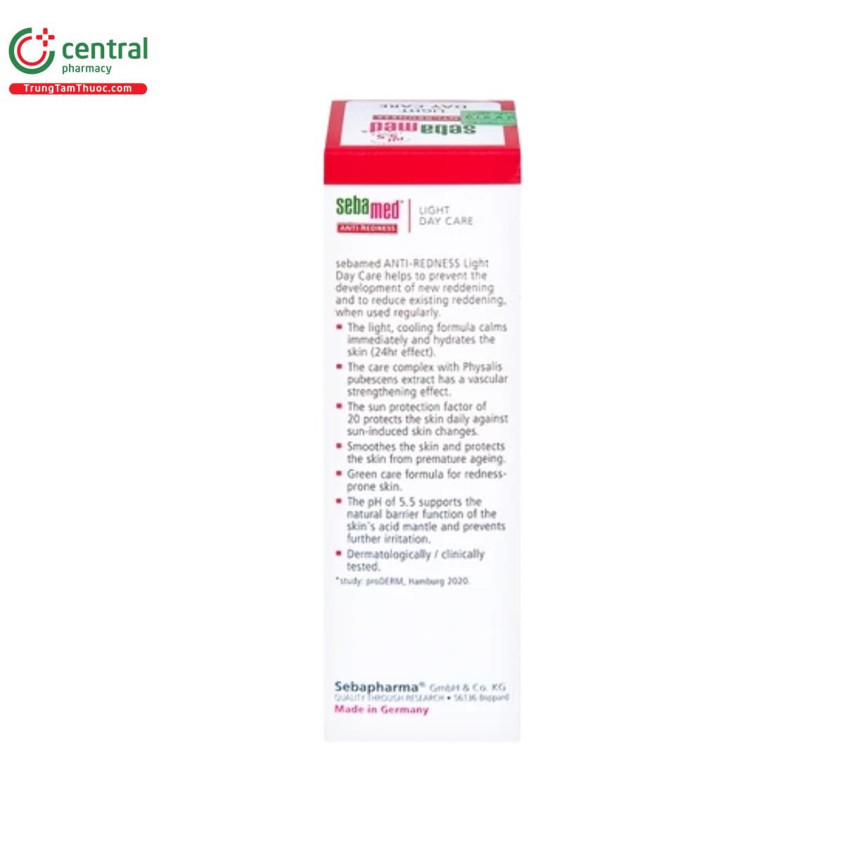 sebamed anti redness light day care spf 20 9 C1187