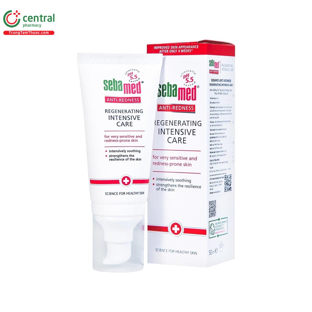 sebamed anti redness regenerating intensive care 3 V8858