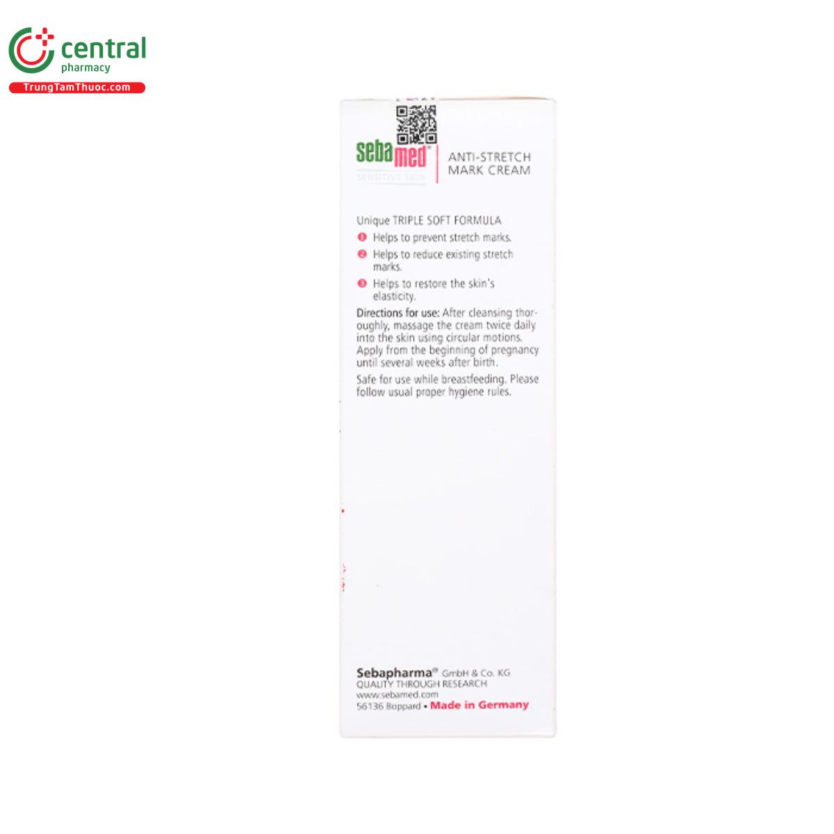 sebamed anti stretch mark cream 6 Q6143