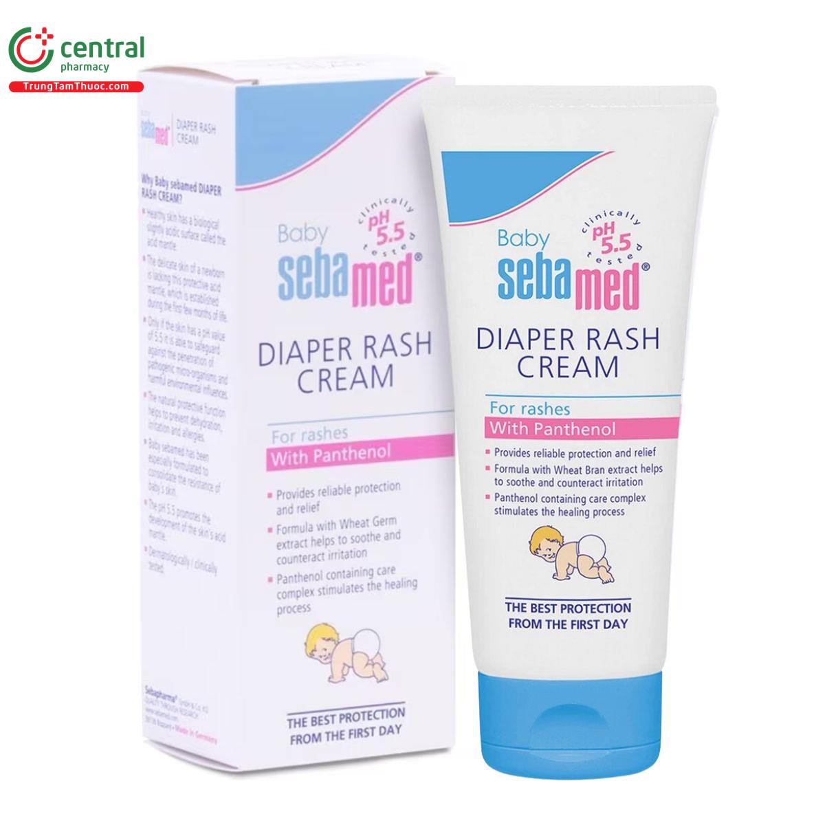 sebamed diaper rash cream 50ml 1 B0522