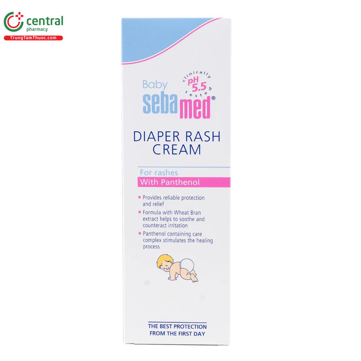 sebamed diaper rash cream 50ml 2 L4547