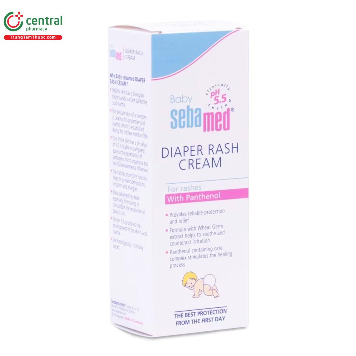 sebamed diaper rash cream 50ml 3 A0748