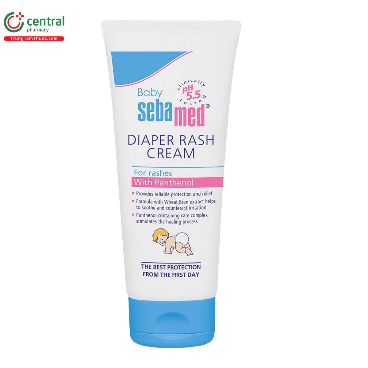 sebamed diaper rash cream 50ml 4 D1076