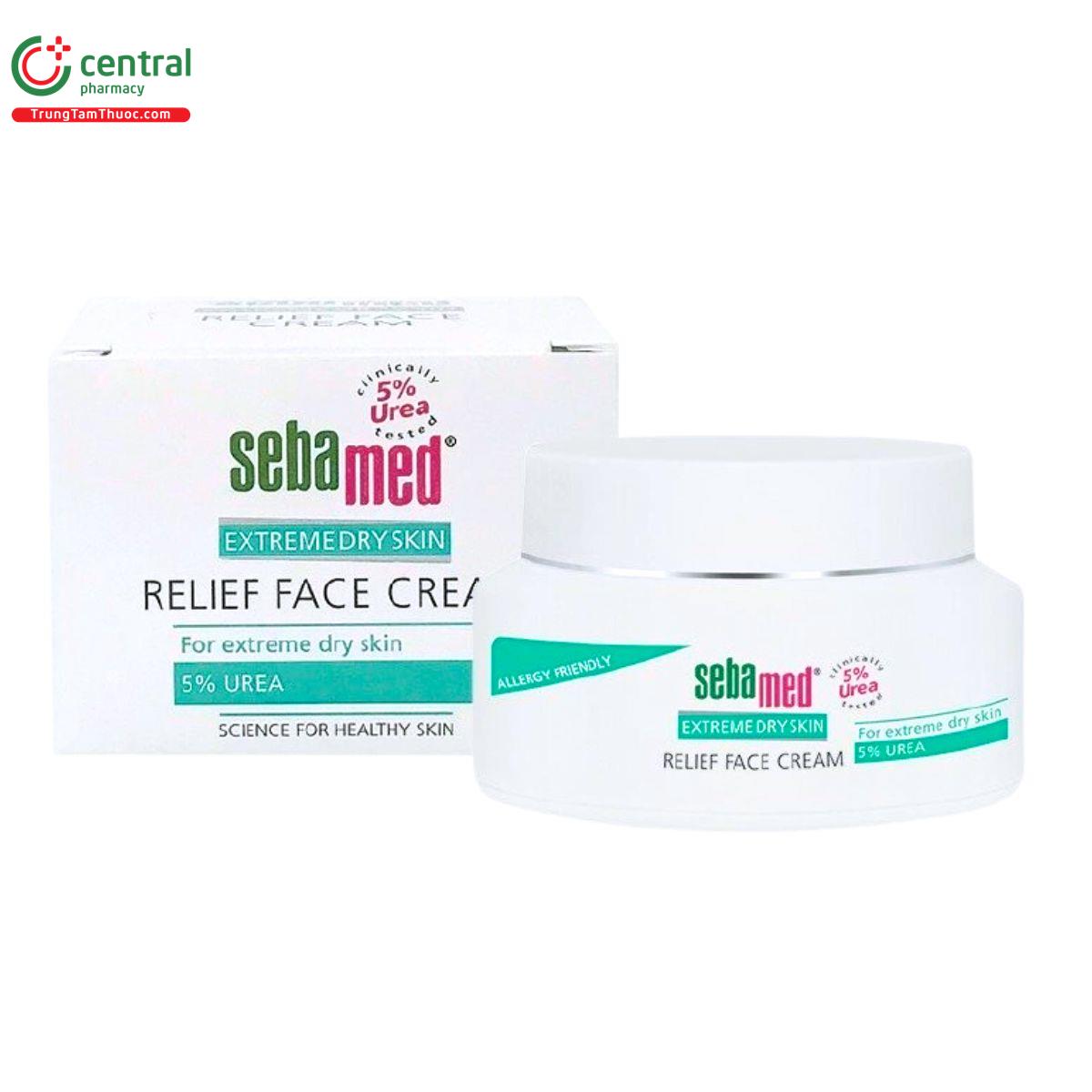 sebamed extreme dry skin relief face cream 5 50ml 0 J3365