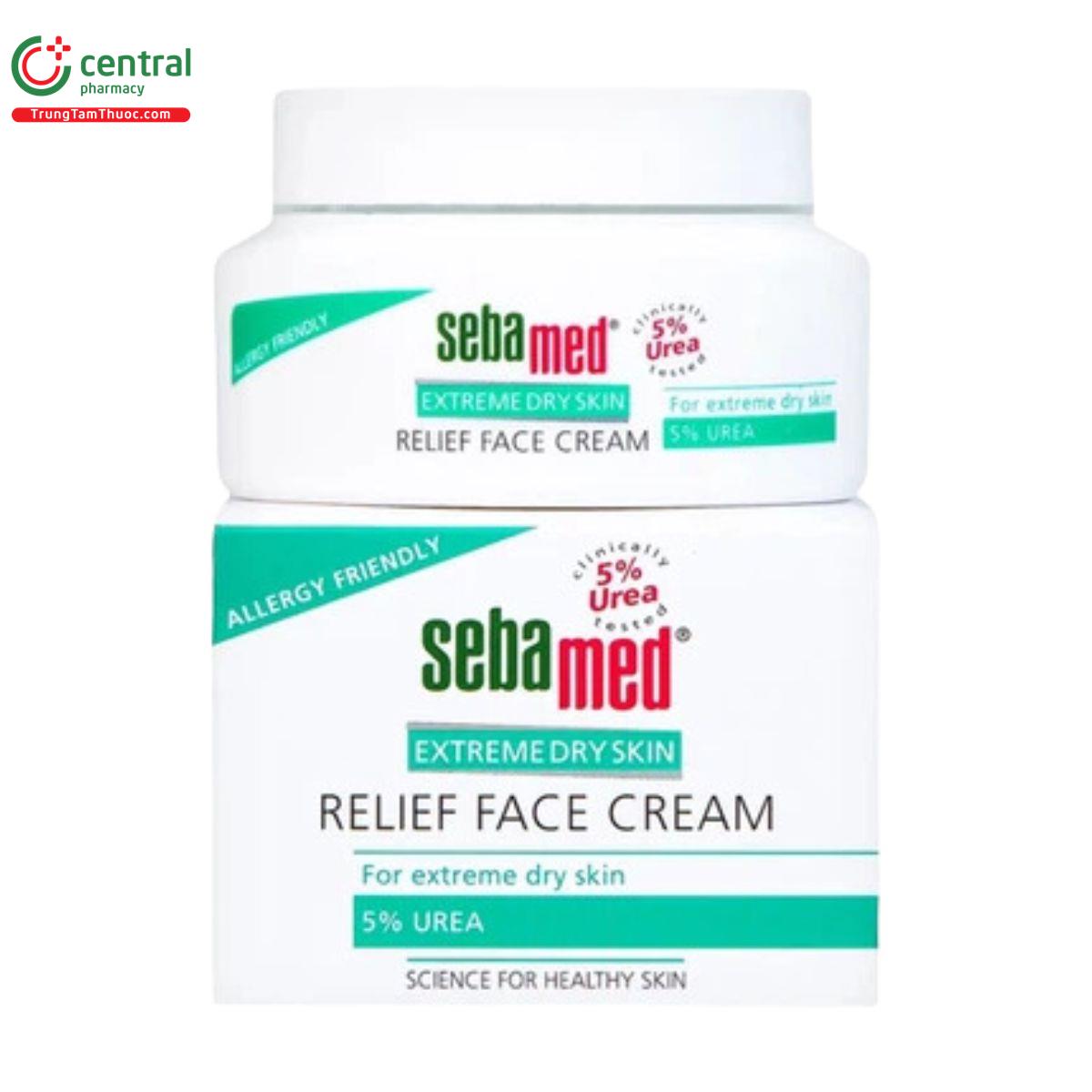 sebamed extreme dry skin relief face cream 5 50ml 1 I3388