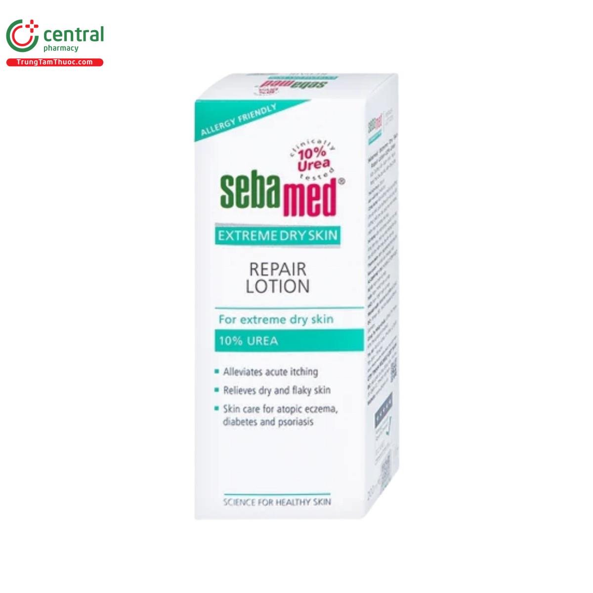 sebamed extreme dry skin repair lotion 10 urea 8 R7262