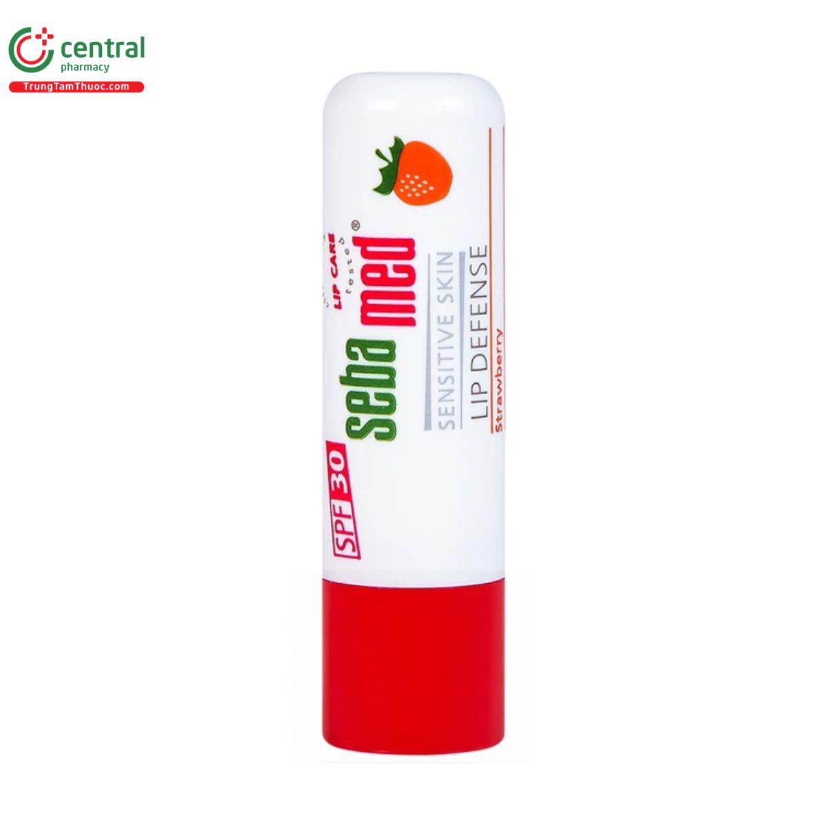 sebamed lip defense strawberry 48g 4 F2516