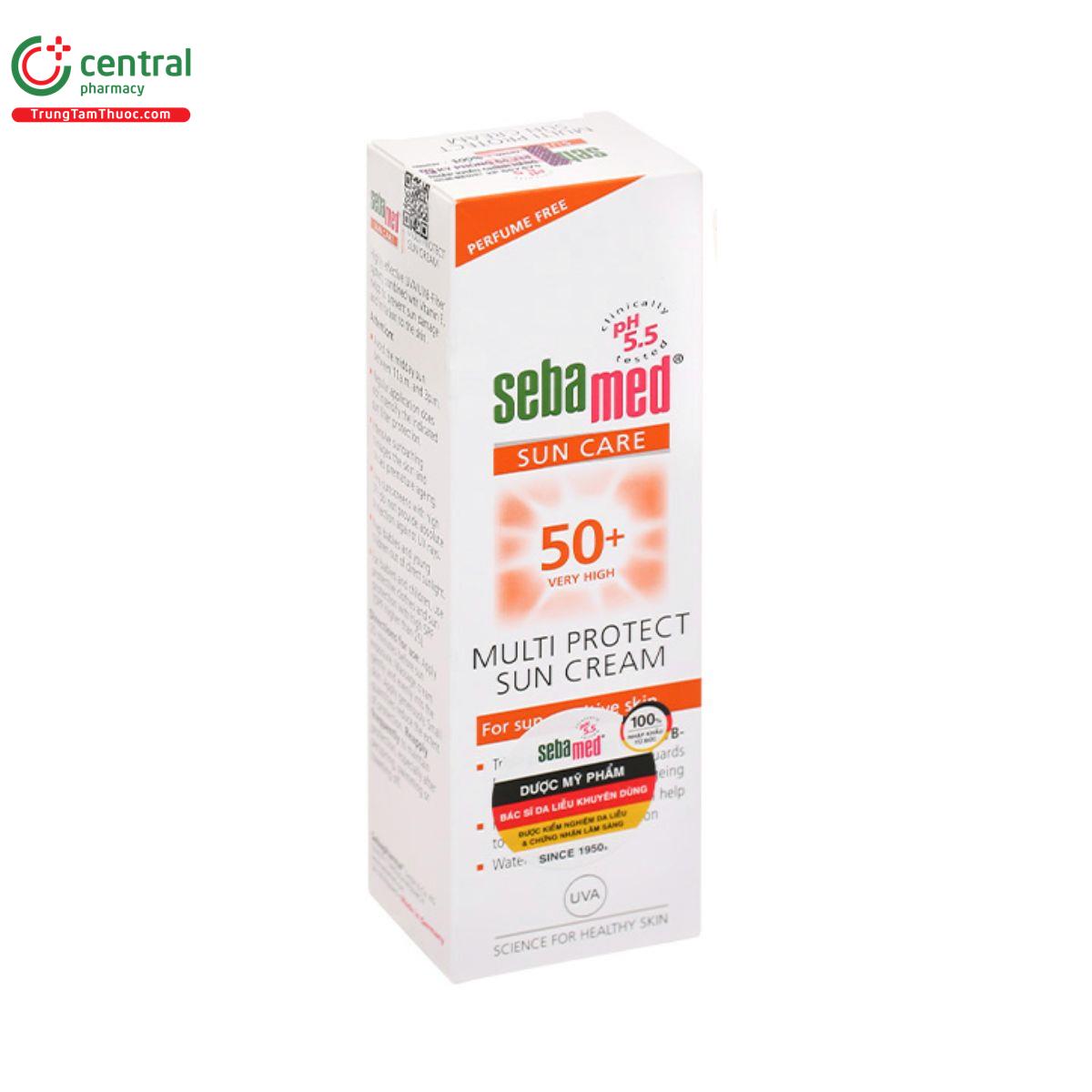 sebamed sun care multi protect sun cream spf50 2 R7744