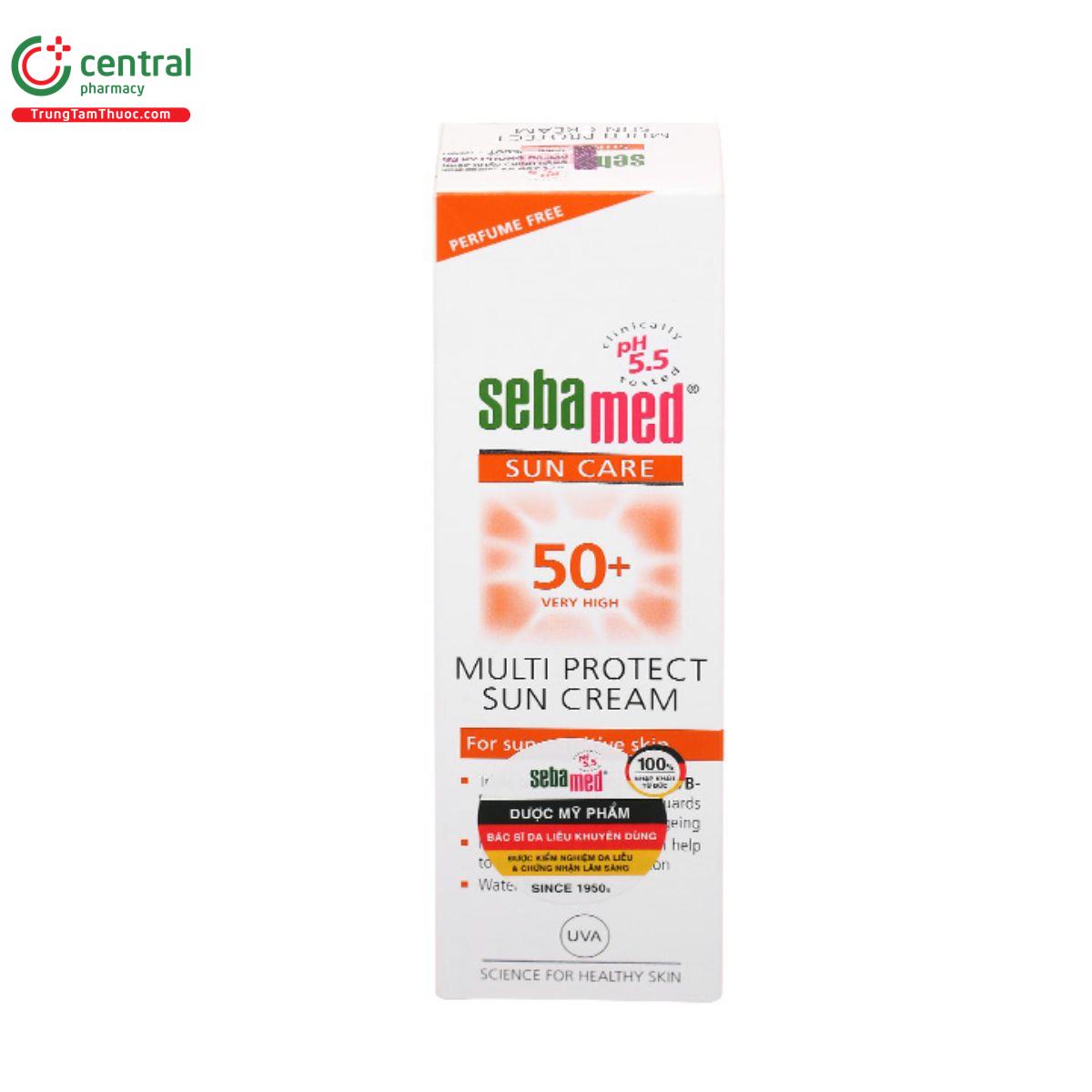 sebamed sun care multi protect sun cream spf50 3 S7722