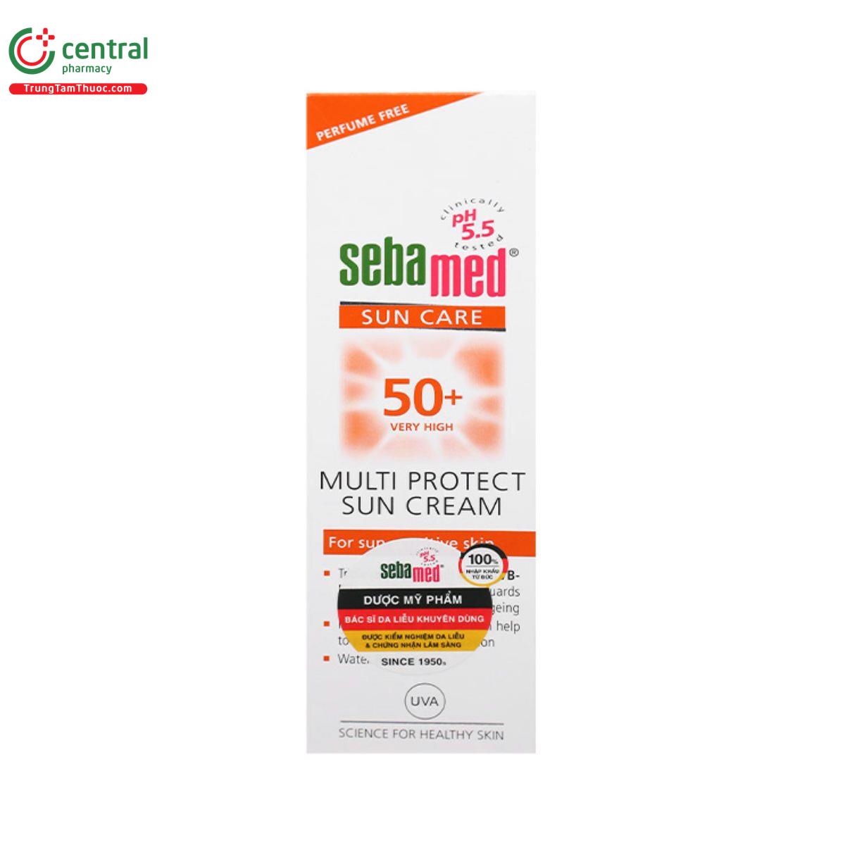 sebamed sun care multi protect sun cream spf50 4 M4174