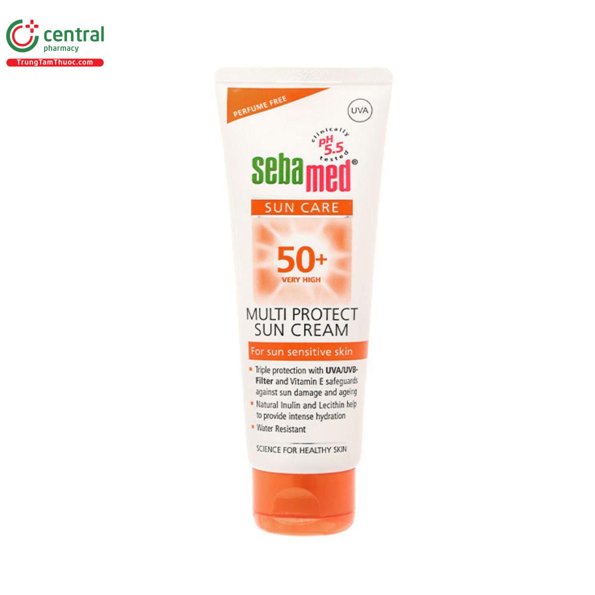 sebamed sun care multi protect sun cream spf50 8 H3437