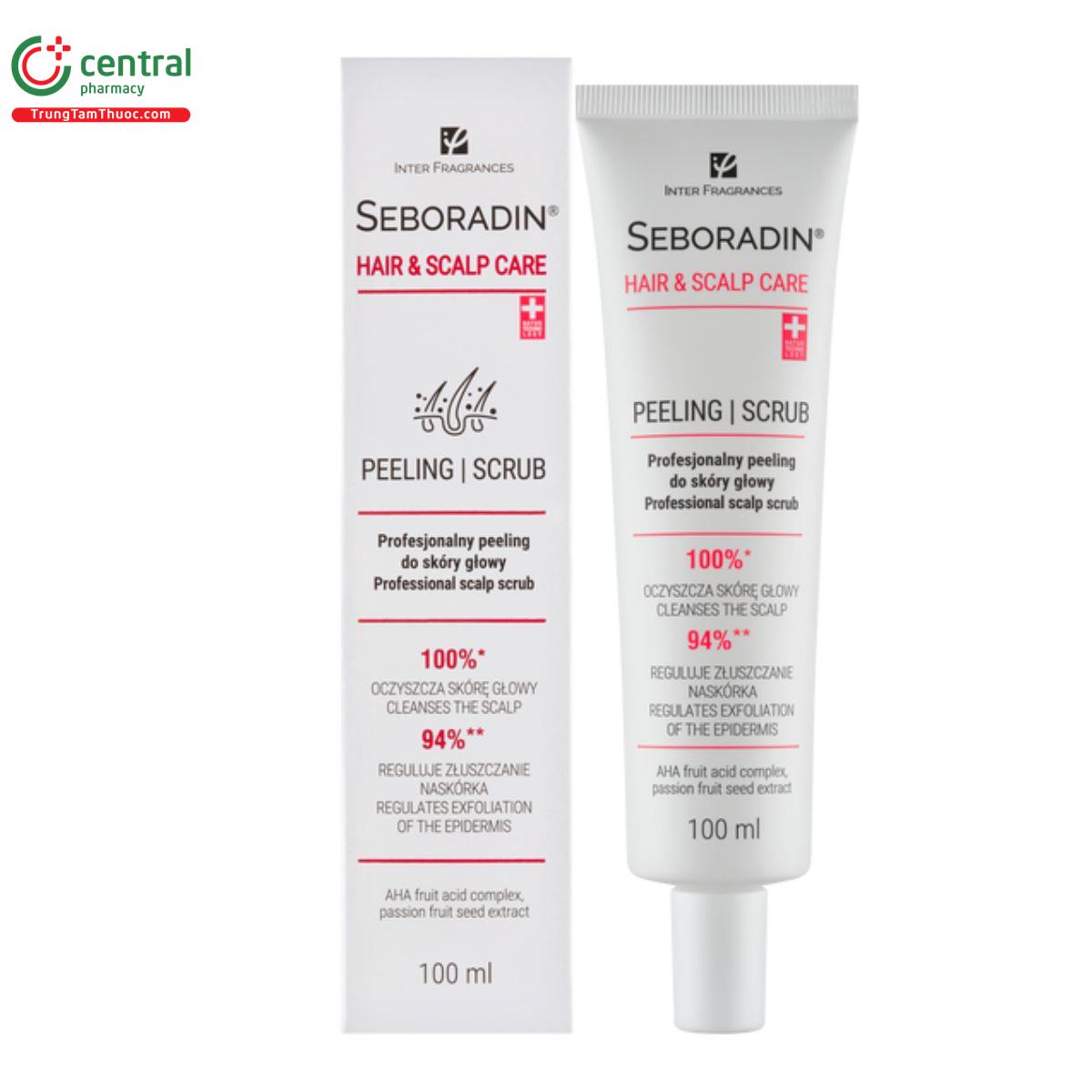 seboradin professional peeling scalp scrub 3 B0232