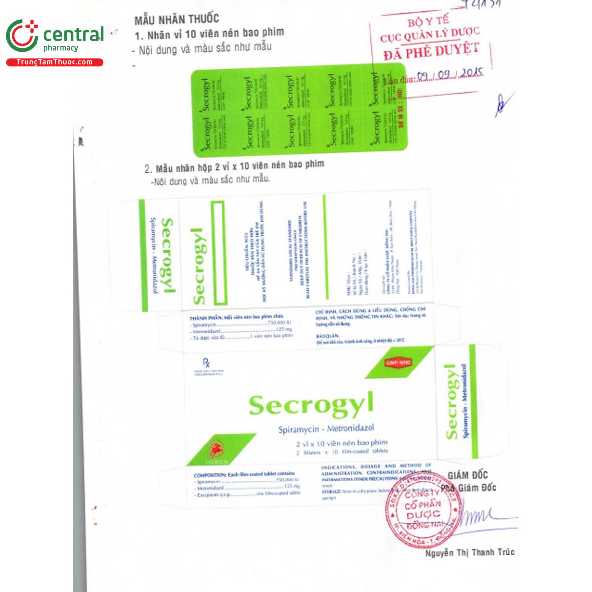 secrogyl 3 B0343 secrogyl 3 B0343