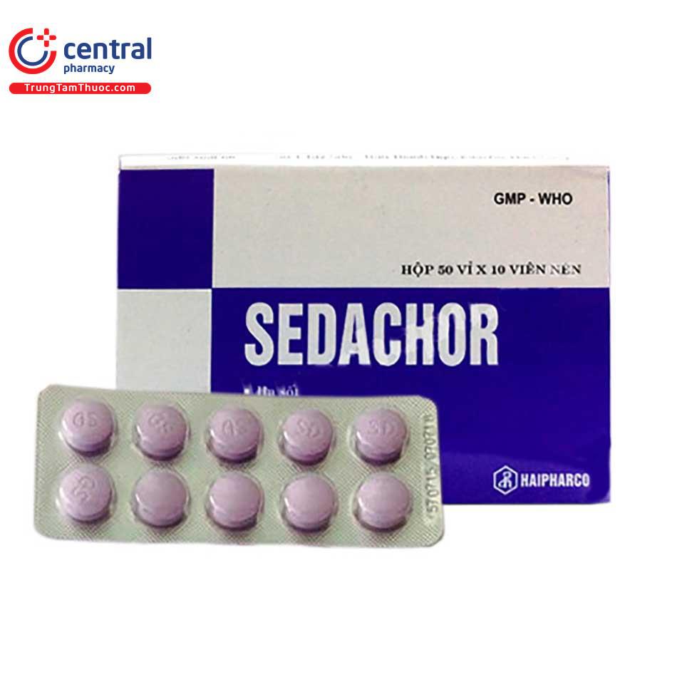 Thuốc trị đau đầu Sedachor (vỉ): công dụng, chỉ định, lưu ý khi dùng