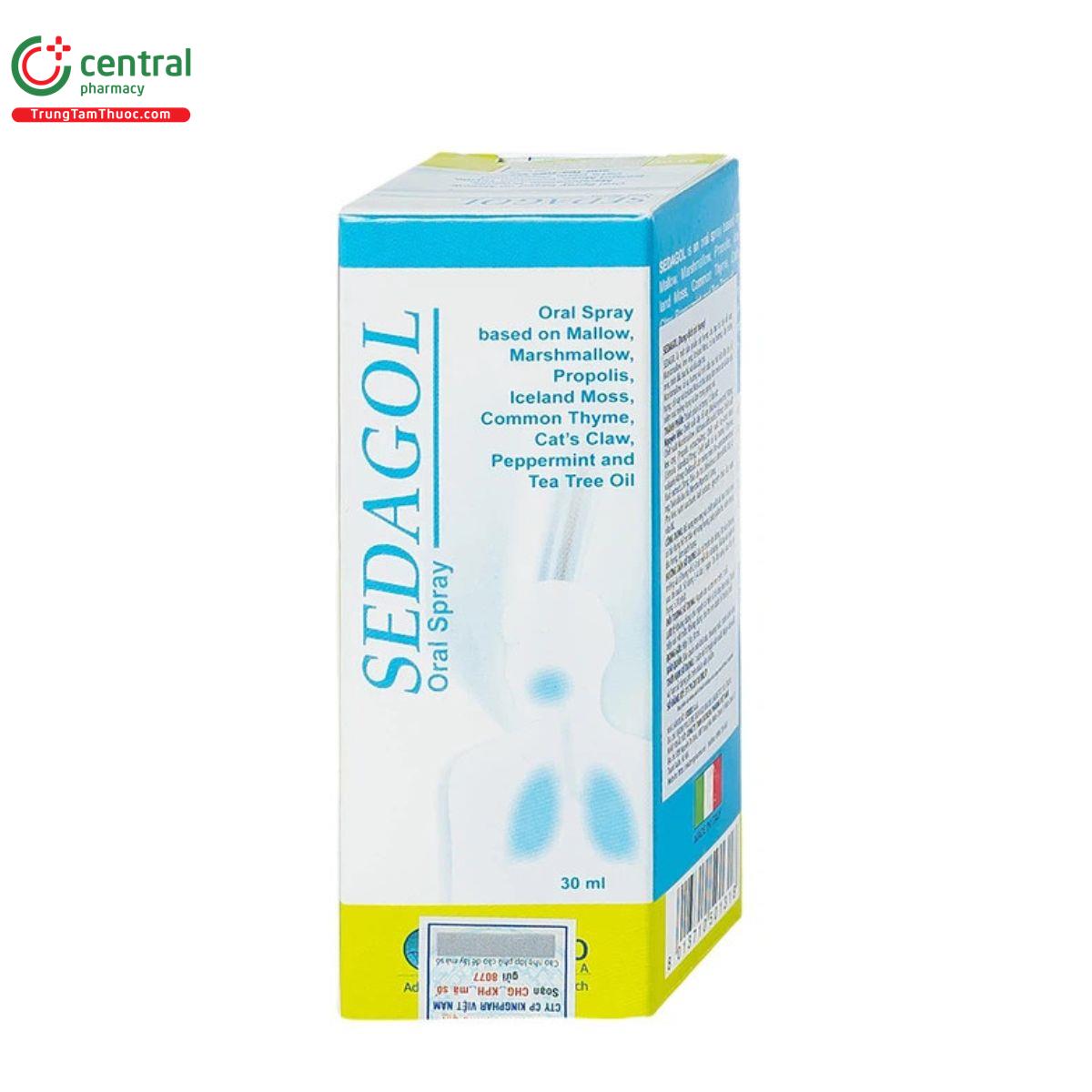 sedagol oral spray pro bio 2 O5474