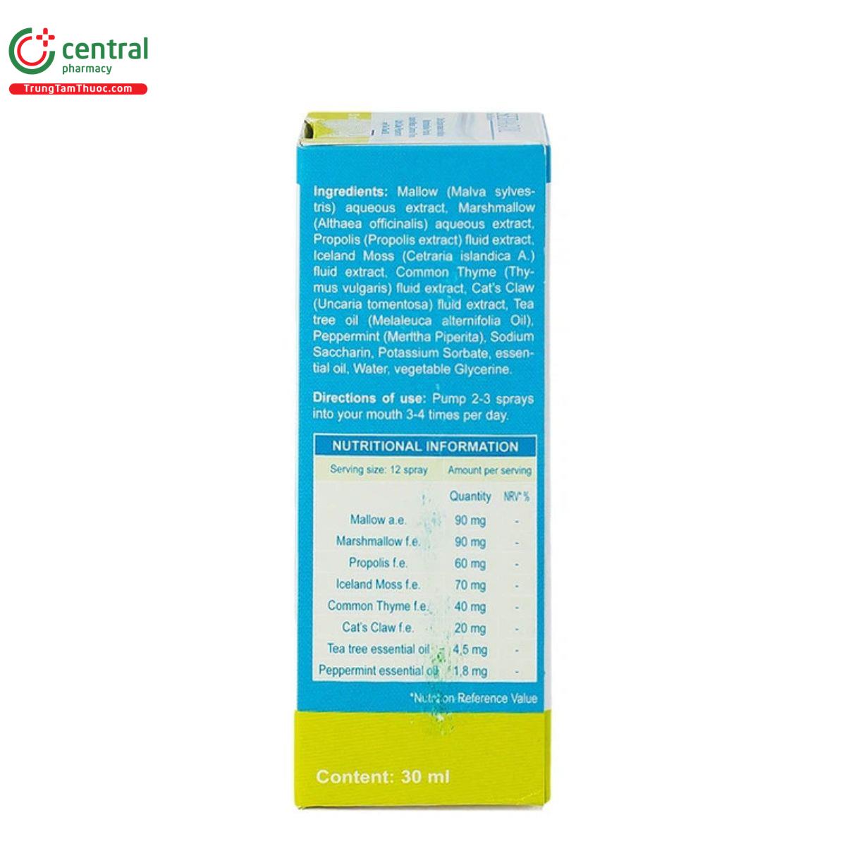 sedagol oral spray pro bio 4 Q6561