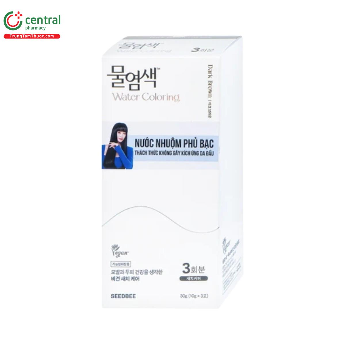 seedbee water coloring dark brown 5 U8533