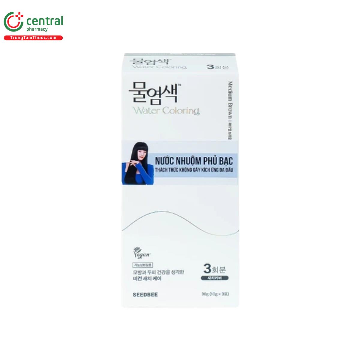 seedbee water coloring medium brown 4 N5052