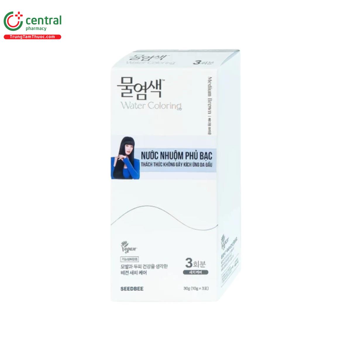 seedbee water coloring medium brown 5 C1667