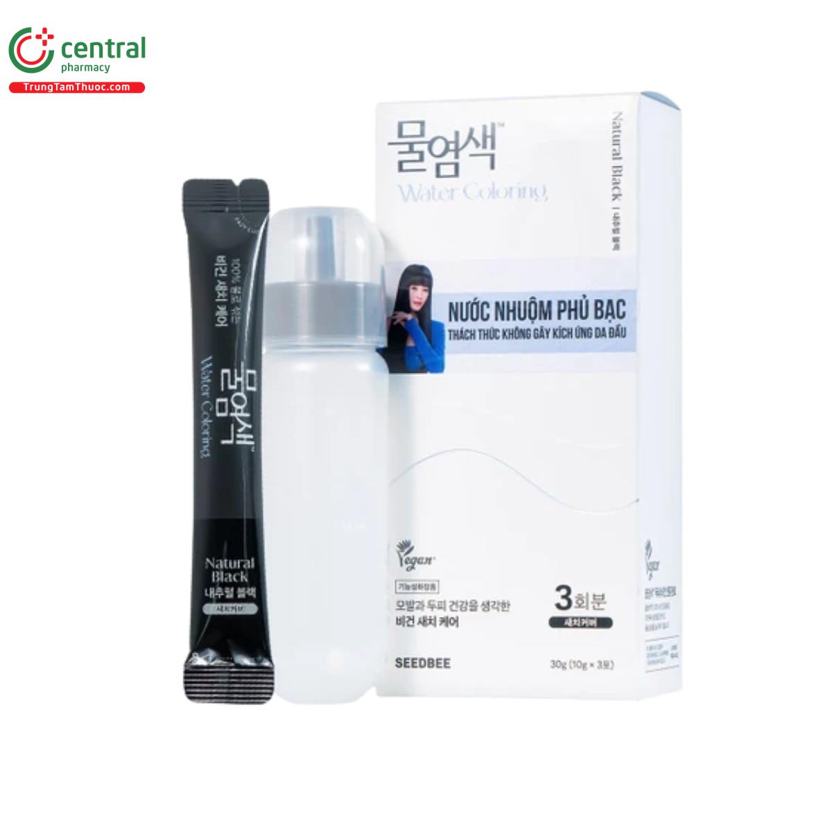 seedbee water coloring natural black 3 B0824