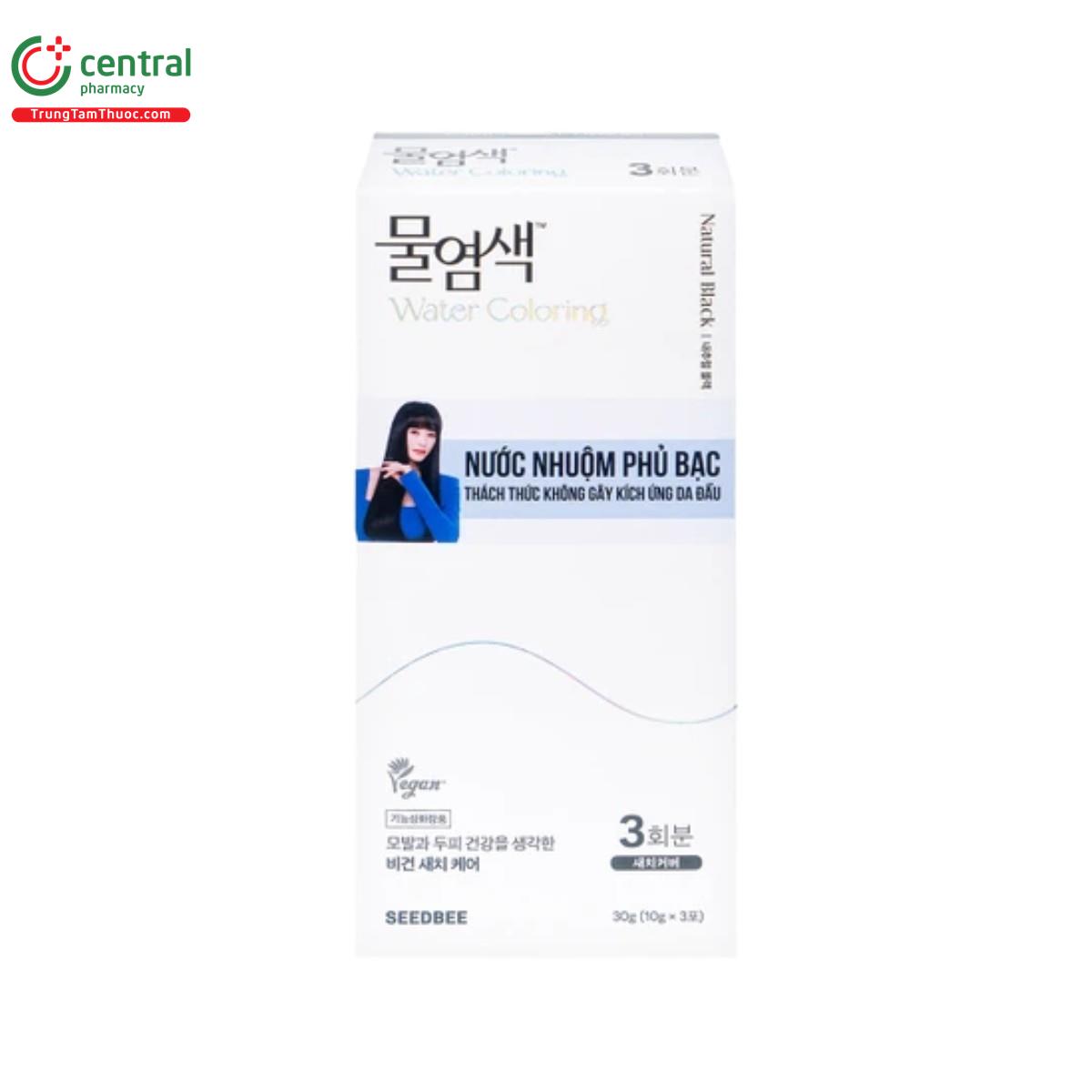 seedbee water coloring natural black 4 Q6287