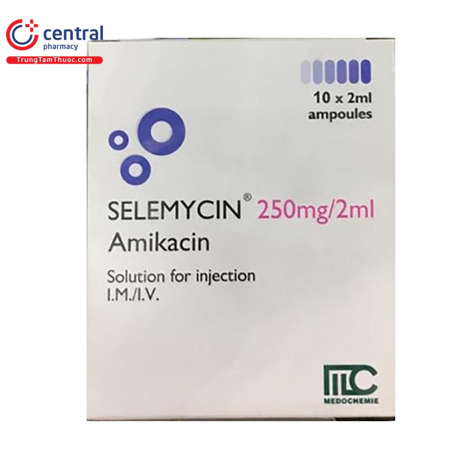 selemycin 250mg 2ml 2 B0381