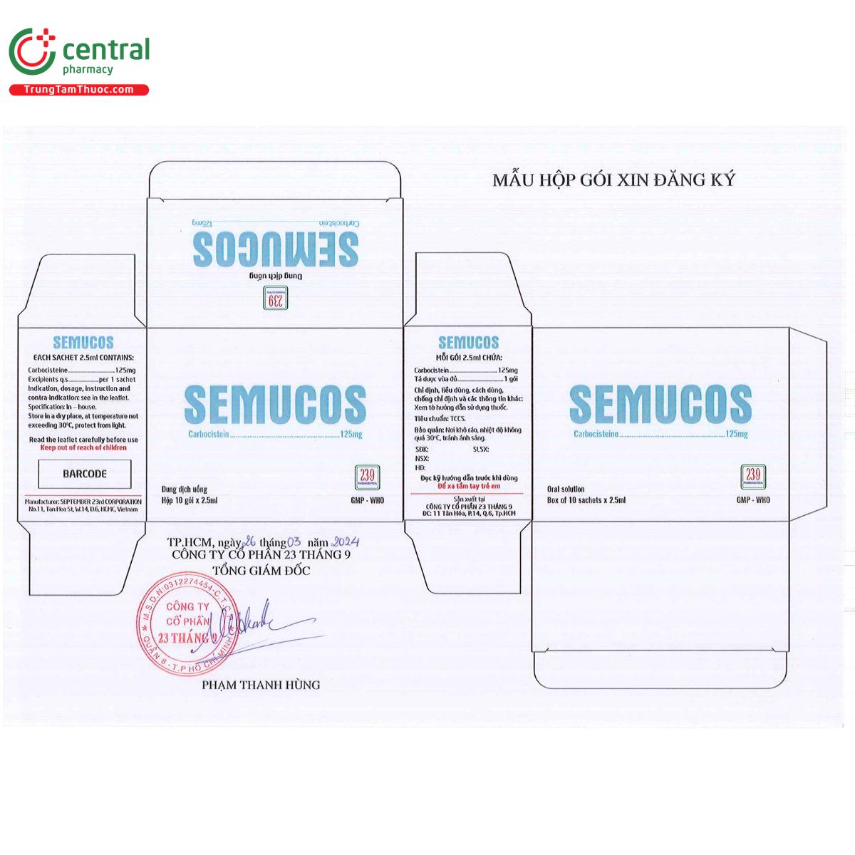 semucos 50mg ml E1071