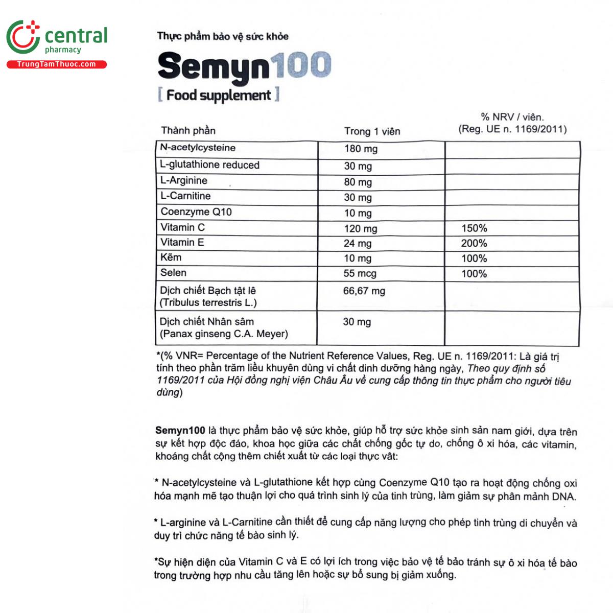 semyn 100 10 Q6031