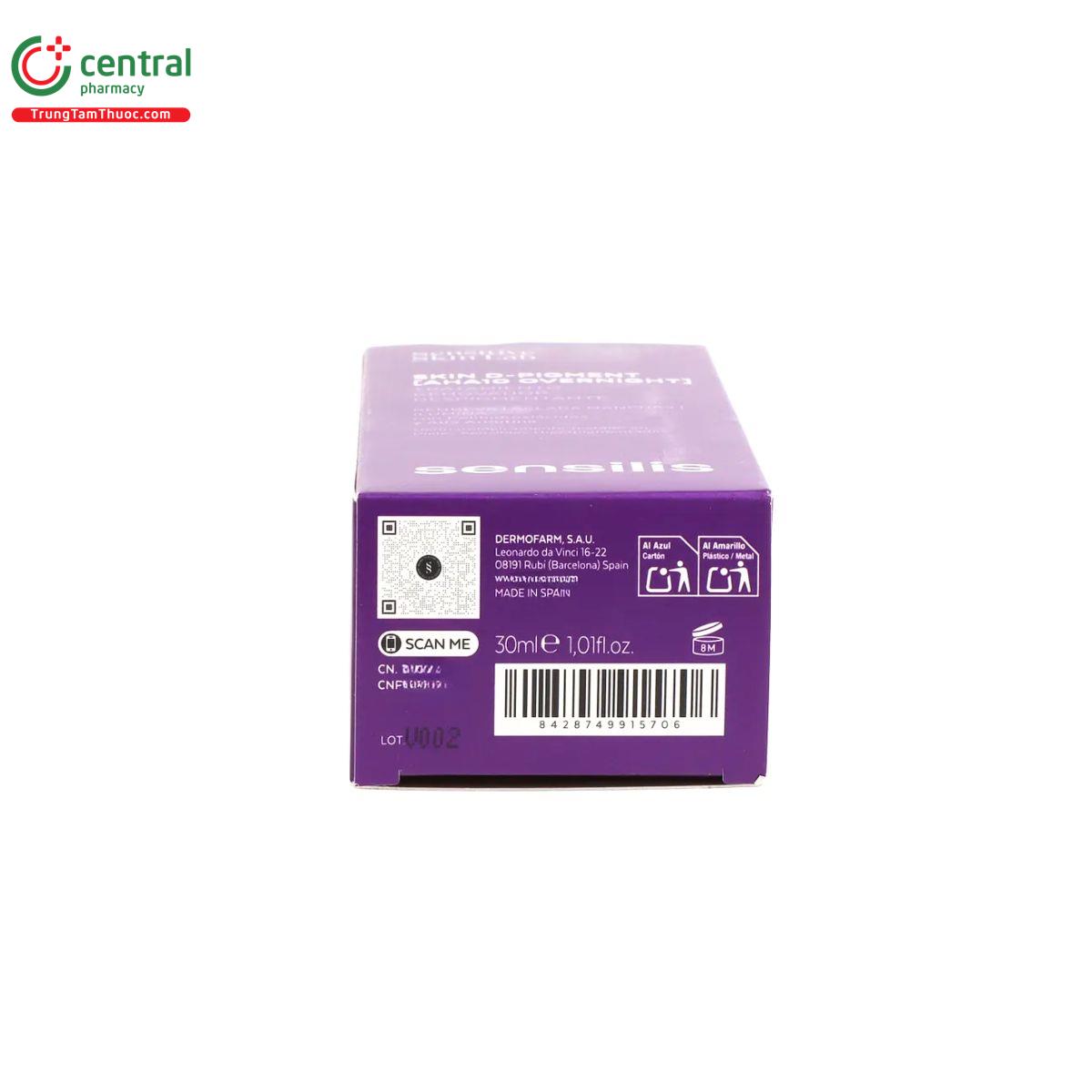 sensilis skin d pigment aha10 overnight 6 D1614