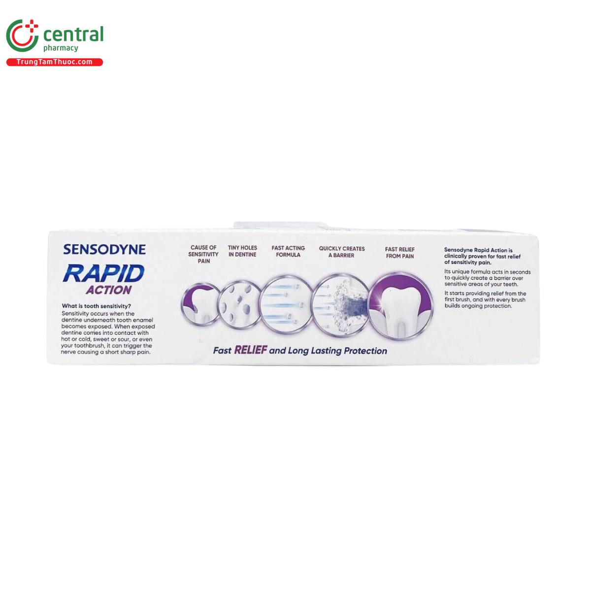 sensodyne rapid action 100g 5 U8457