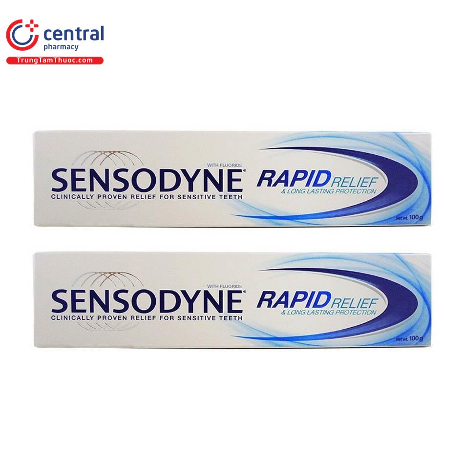 sensodyne rapid relief 100g 5 I3018