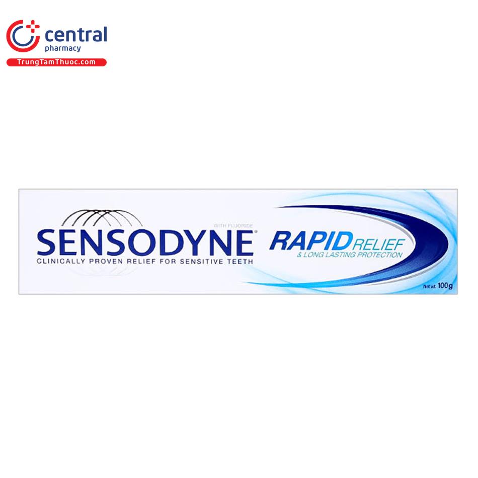 sensodyne rapid relief 100g 6 B0360
