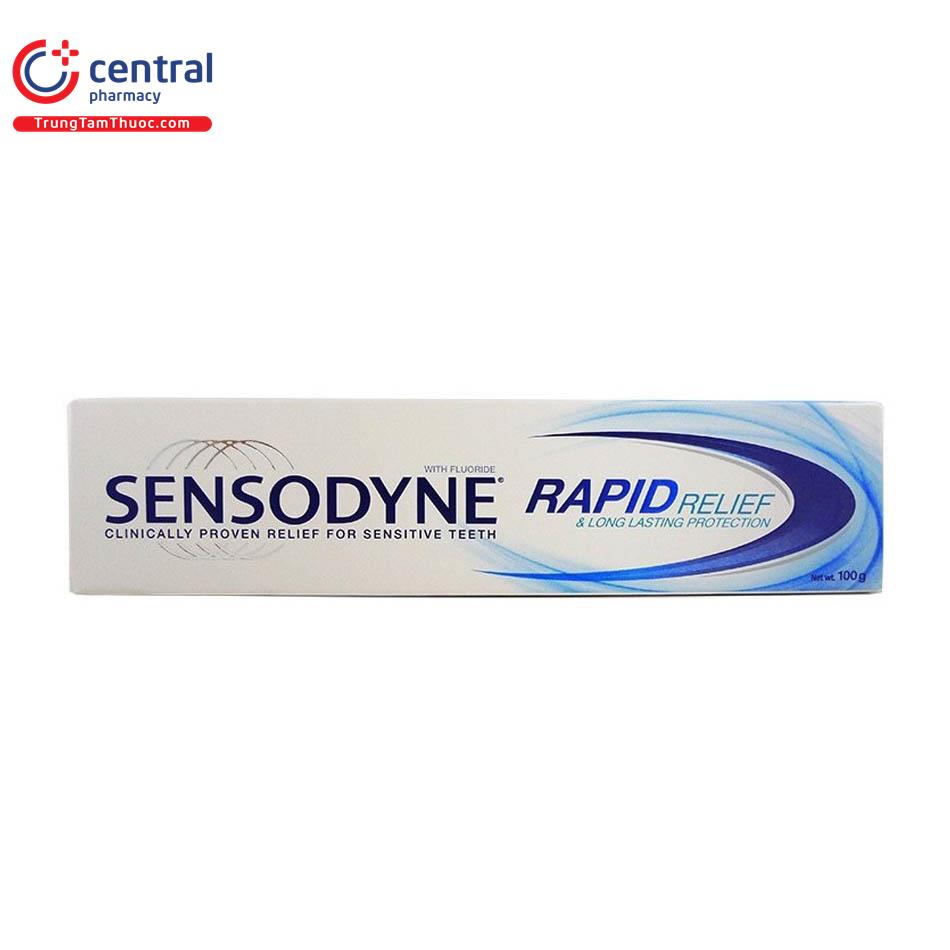 sensodyne rapid relief 100g 7 E1458