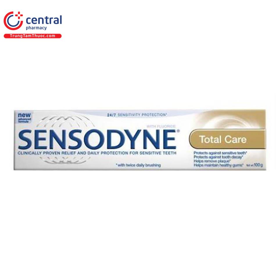 sensodyne total care 100g 4 J3000