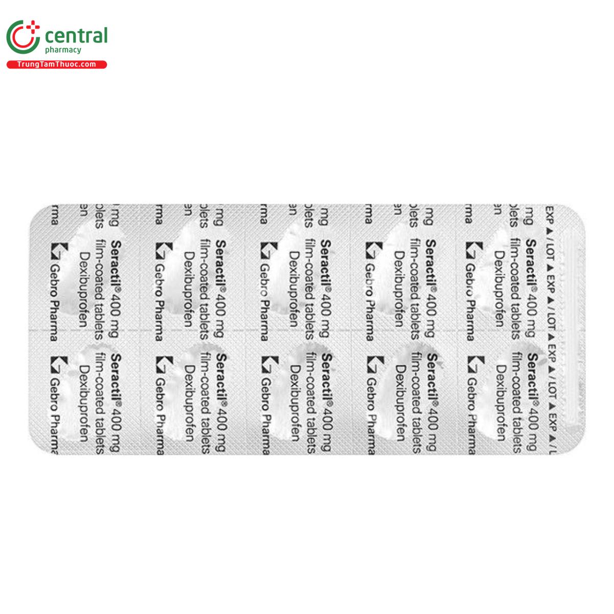 seractil 400mg film coated tablets 12 T8746 seractil 400mg film coated tablets 12 T8746