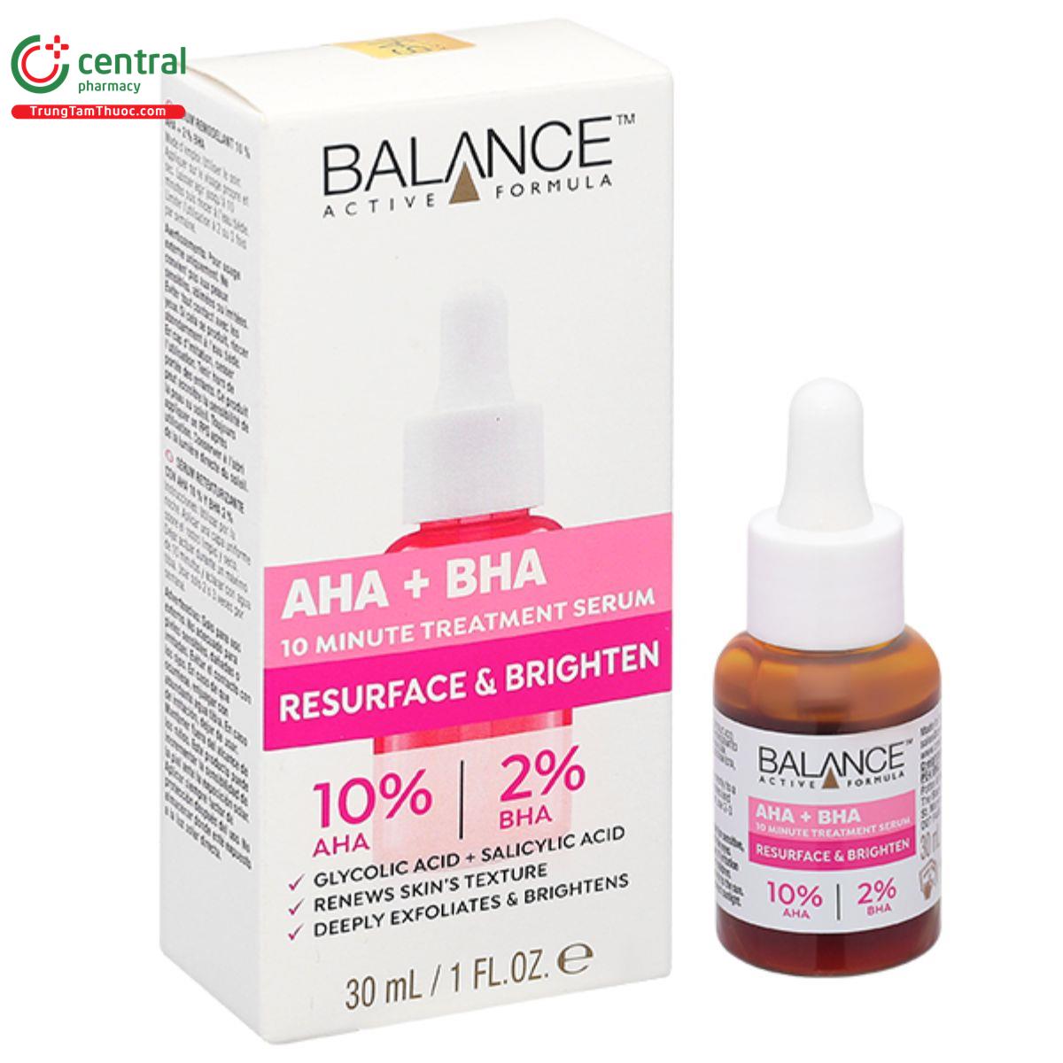 Serum Balance Active Formula AHA + BHA giúp tái tạo và dưỡng trắng da