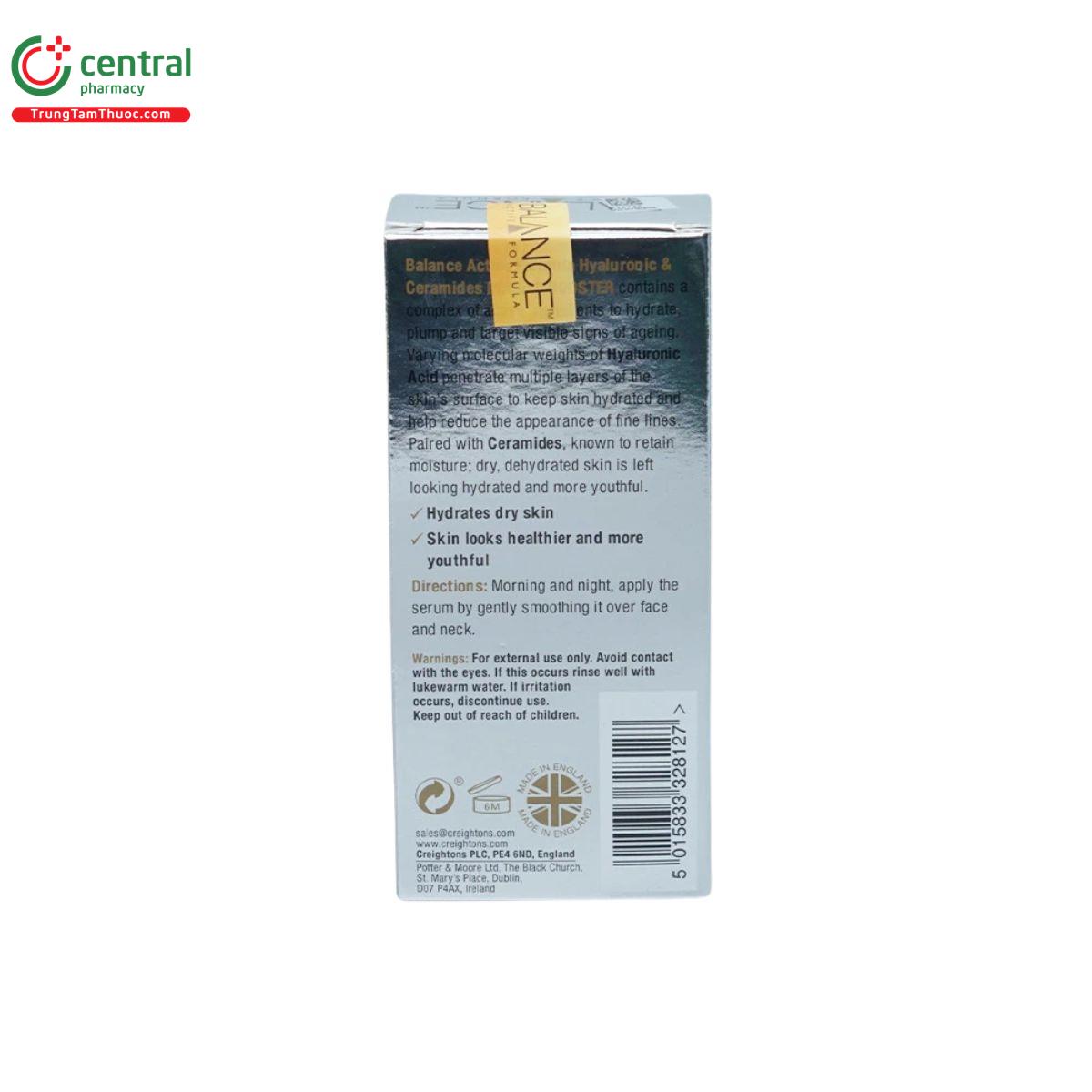 serum balance active formula hyaluronic ceramides double booster 5 J4345