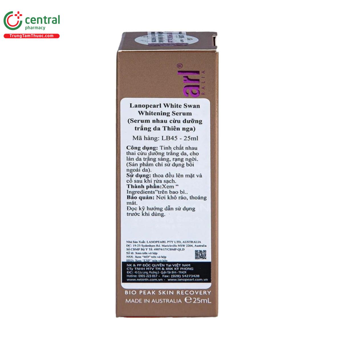 serum lanopearl white swan whitening 4 B0454 serum lanopearl white swan whitening 4 B0454