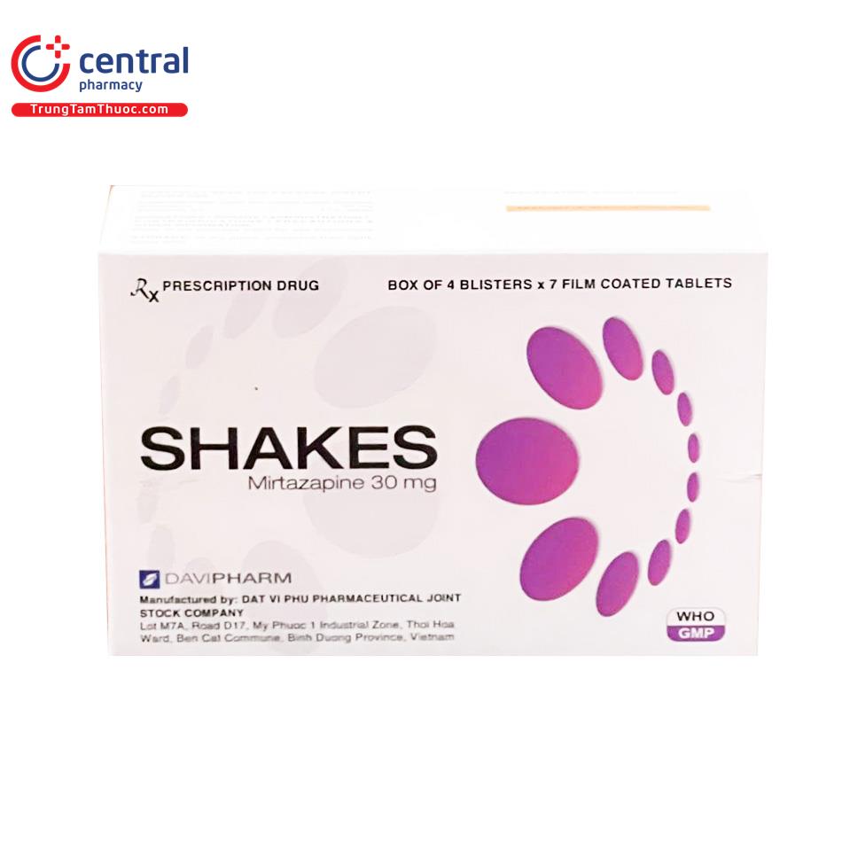 shakes 30 mg 2 H2054