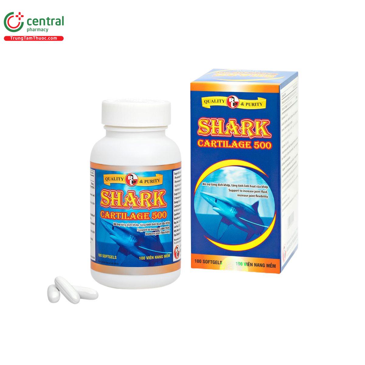 Shark Cartilage 500 Robinson Pharma USA - Phòng ngừa thoái hóa khớp