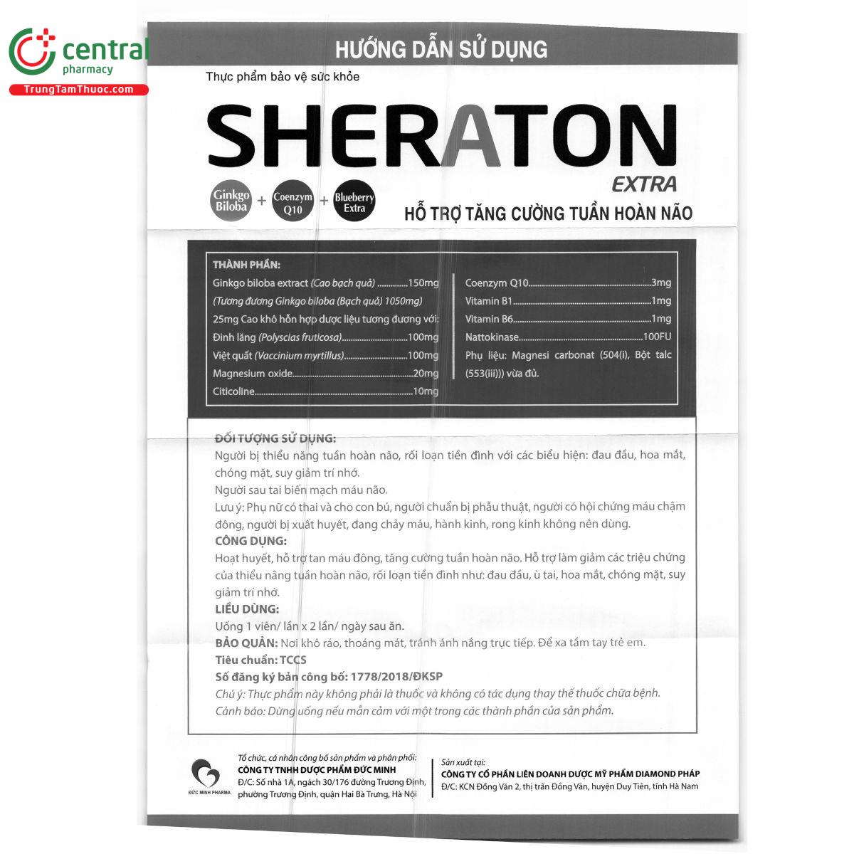 sheraton extra 2 U8165