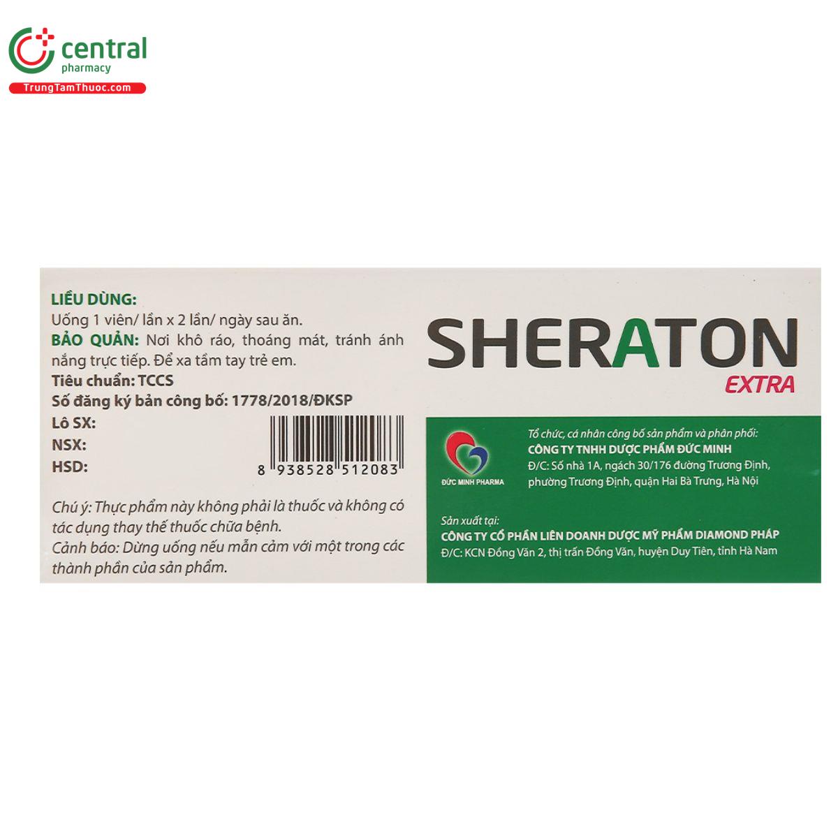 sheraton extra 6 T7886