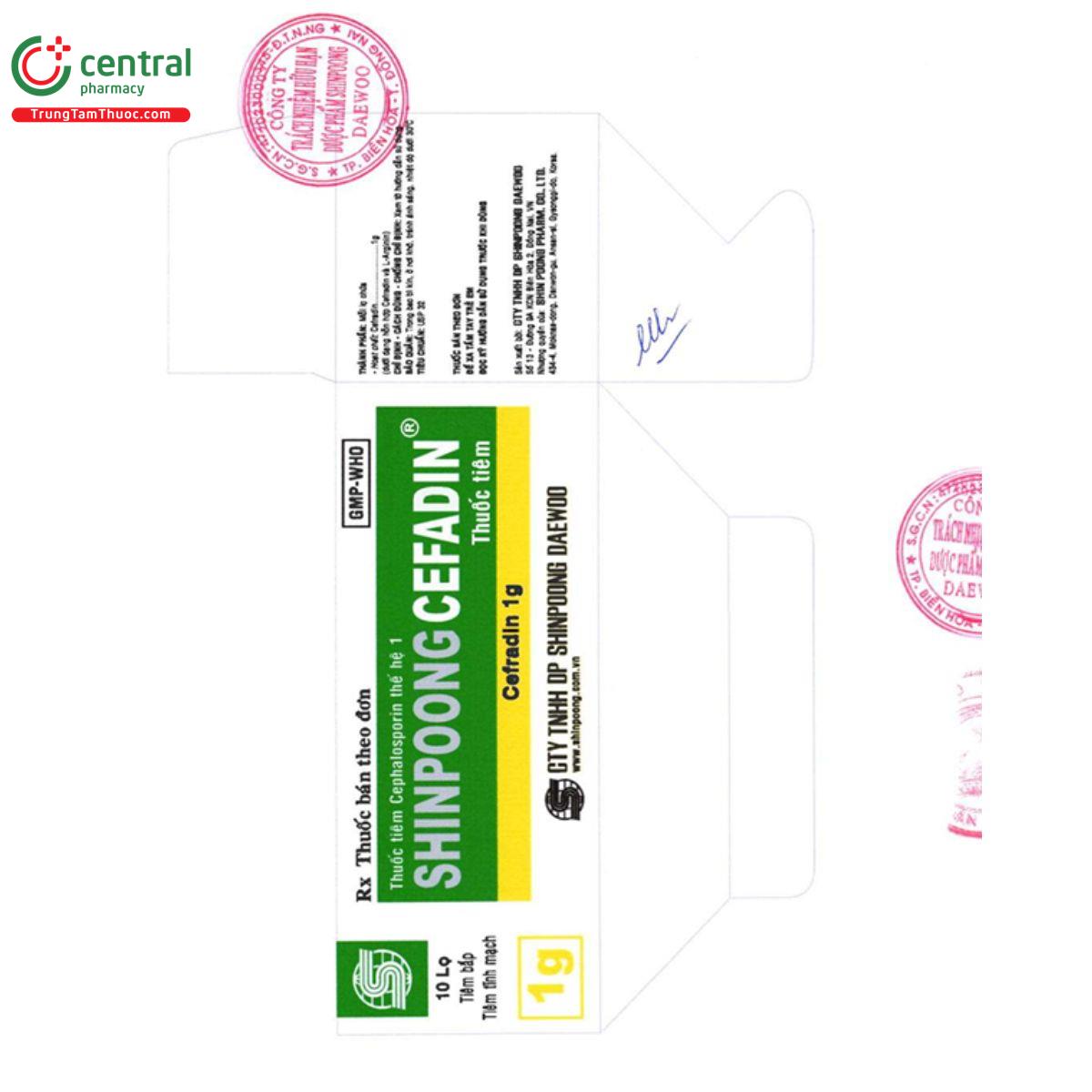shinpoong cefadin 4 S7117 shinpoong cefadin 4 S7117