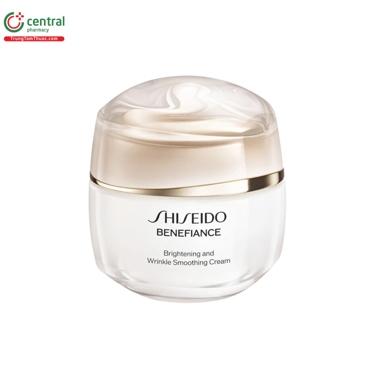 shiseido benefiance brightening and wrinkle smoothing cream 6 K4180