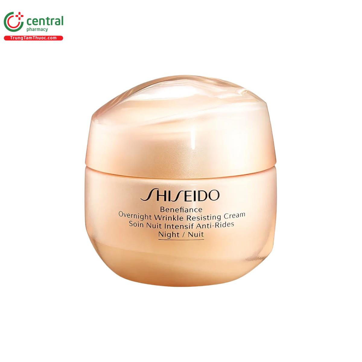 shiseido benefiance overnight wrinkle resisting cream 3 M5474 shiseido benefiance overnight wrinkle resisting cream 3 M5474