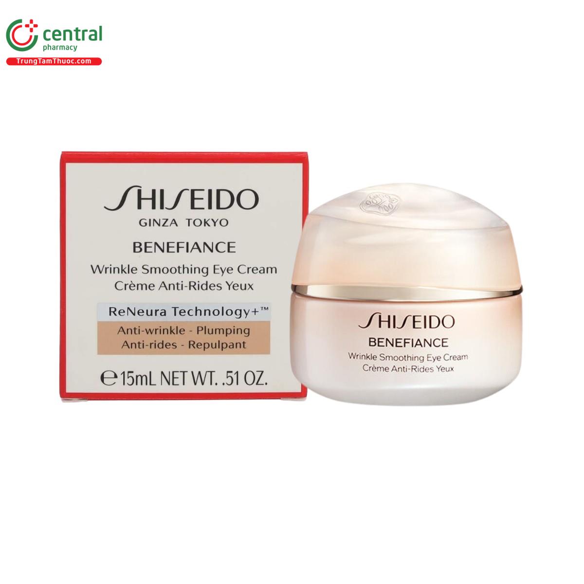 shiseido benefiance wrinkle smoothing eye cream 2 G2620 shiseido benefiance wrinkle smoothing eye cream 2 G2620