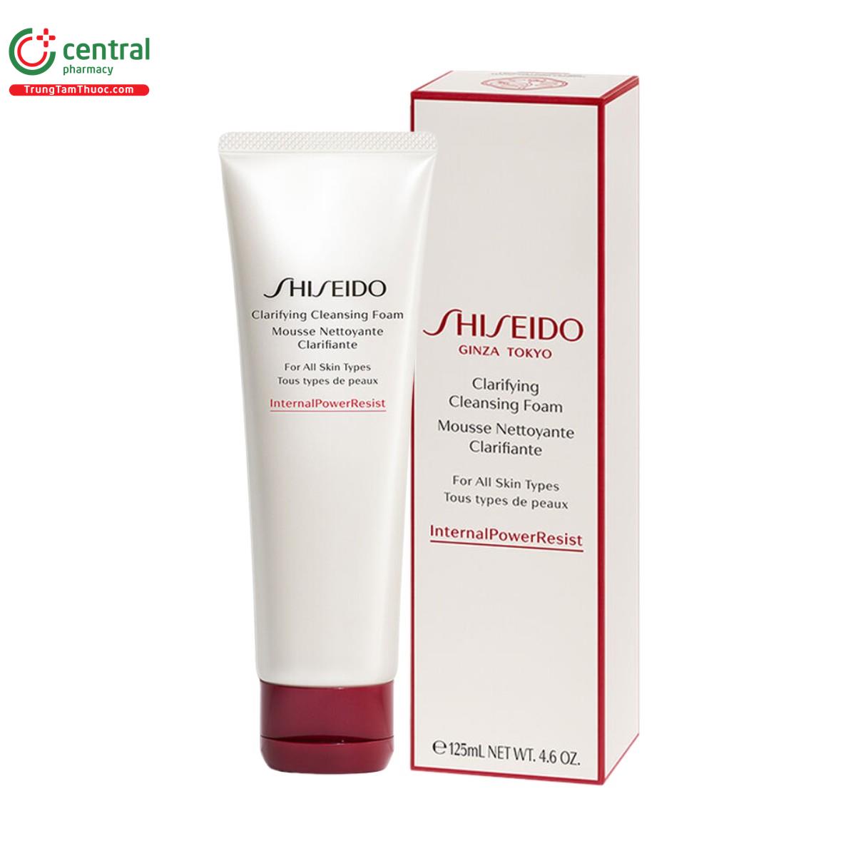 shiseido clarifying cleansing foam 2 E1171 shiseido clarifying cleansing foam 2 E1171