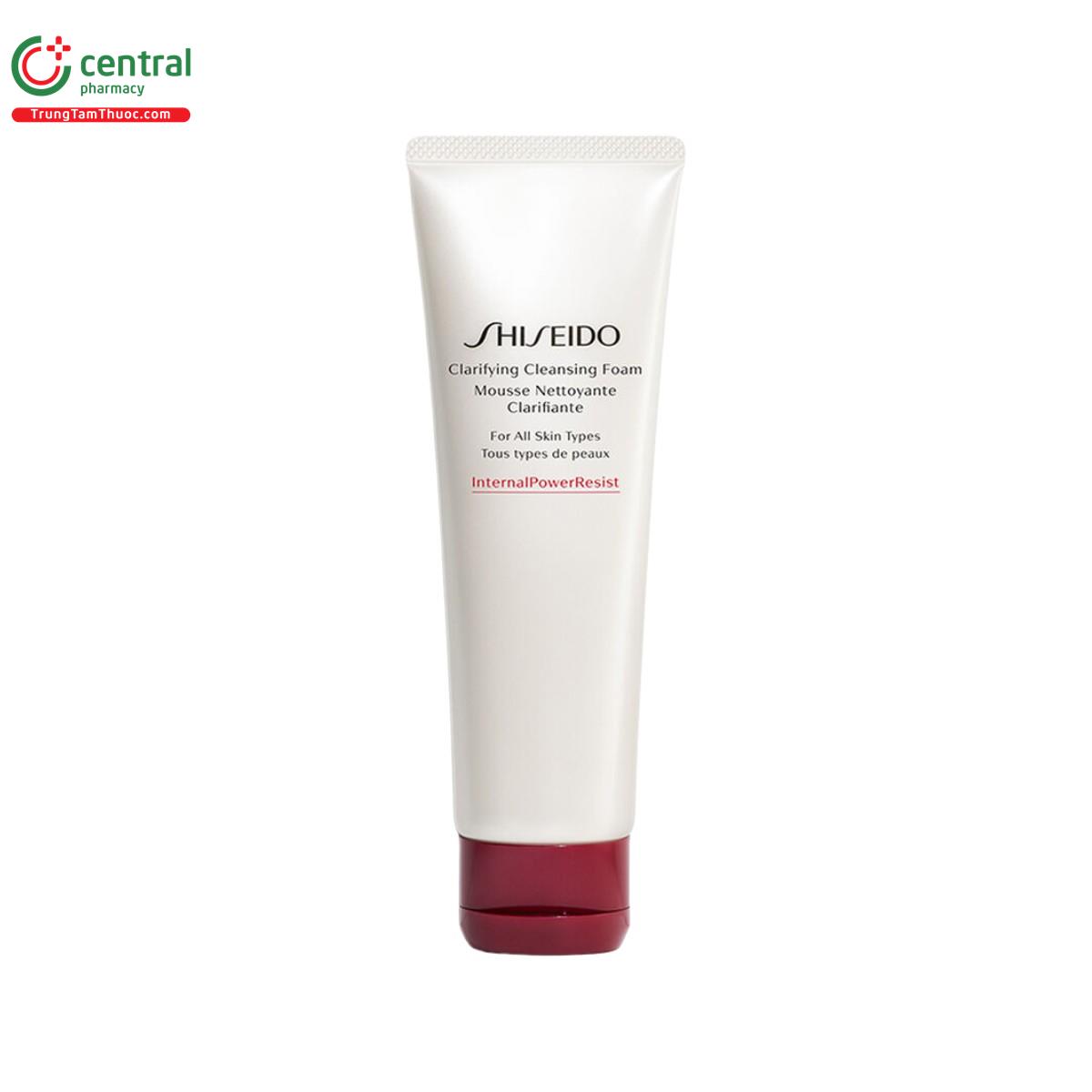 shiseido clarifying cleansing foam 4 C1282 shiseido clarifying cleansing foam 4 C1282
