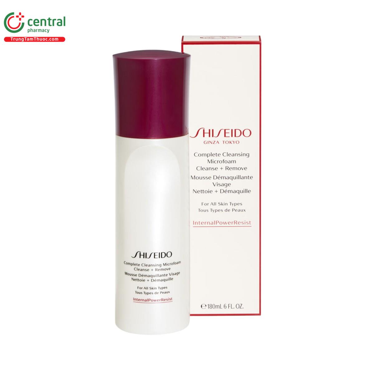 shiseido complete cleansing microfoam 2 H2107